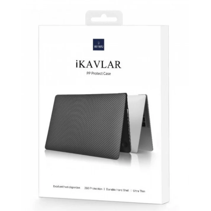 CASE PARA MACBOOK PRO 16" WIWU IKAVLAR - BLACK FIBER