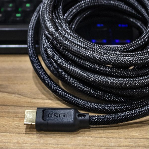 HAVIT CABLE HDMI ACORDONADO 3MTS