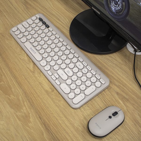 HAVIT TECLADO INALAMBRICO  C/ MOUSE - KB254GCM
