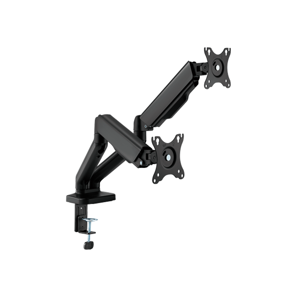 SOPORTE PARA 2 MONITORES FTX - FTX46-C024E 17" A 32" 9KG/ART/INC/GIR/ROT180°/NEGRO