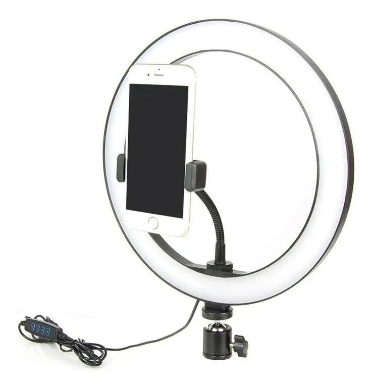 ARO LED P/ CELULAR 26CM
