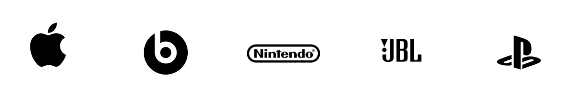 Apple, Beats, Nintendo, JBL y PlayStation